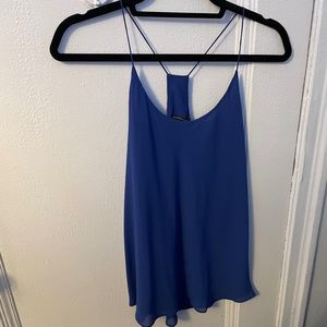 Blue blouse camisole